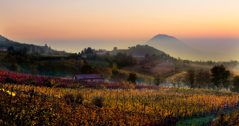 euganei al tramonto