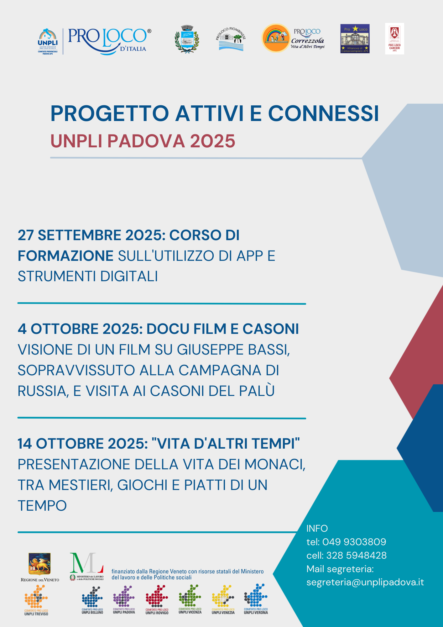 Locandina riepilogo bando